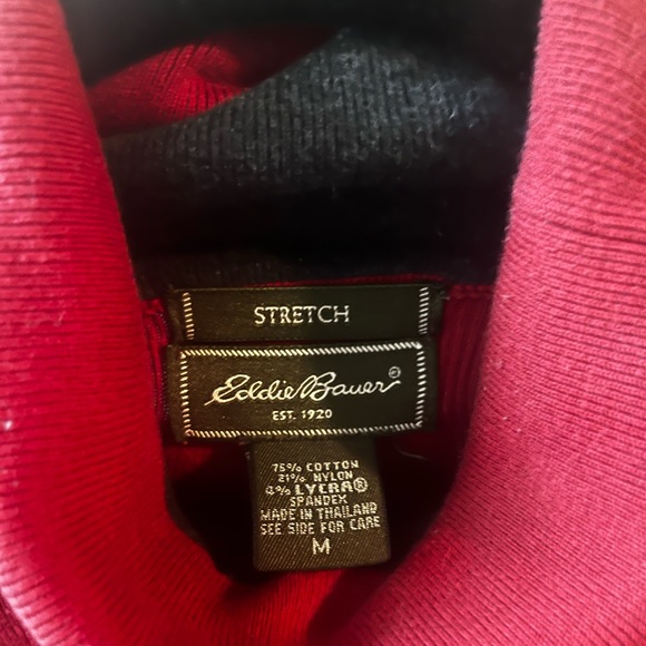 Eddie Bauer Stretch Turtleneck Medium - Picture 2 of 4
